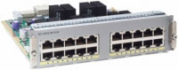 Cisco Catalyst 4900M 20-port 10/100/1000 RJ-45 half card (WS-X4920-GB-RJ45=)